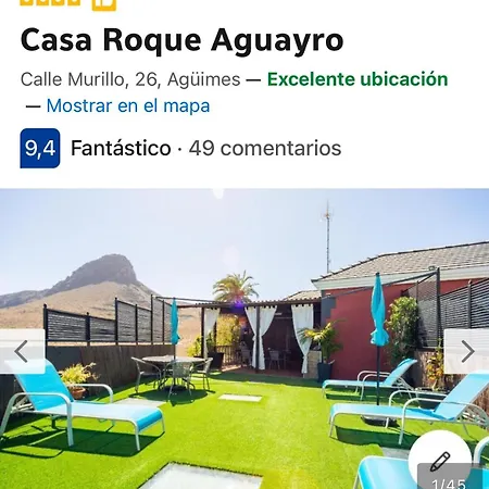 Casa Roque Aguayro Prázdninový dům